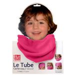 Cache-cou Tube polaire framboise - Red Castle