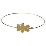 Bracelet Fil d'amour motif au choix (Petit mod�le) (Or jaune) - Loupidou