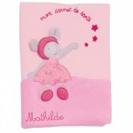 Prot�ge carnet de sant� personnalisable Lila - Moulin Roty