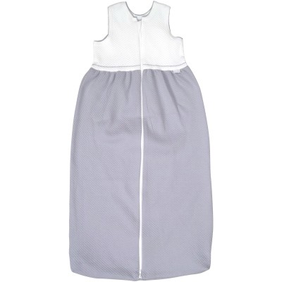 Gigoteuse l�g�re TOG 0.5 gris clair et blanc (90 cm) par Red Castle