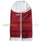 Combizip Alaska bordeaux et ivoire (taille 2) - Red Castle