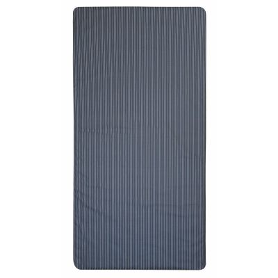 Matelas de voyage ray� bleu (60 x 120 cm) par Candide