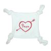Doudou plat velours brod� Papa