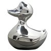 Tirelire Canard avec �charpe (m�tal argent�)