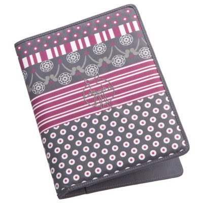 Housse de carnet de sant� Multimix Cendre par L�ssig