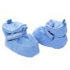 Chaussons � velcro bleus