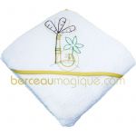 Sortie de bain jaune (80 x 80 cm) - Babycalin