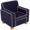 Fauteuil club Laguna bleu marine