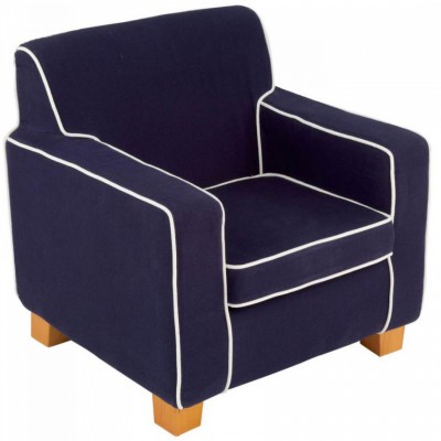 Fauteuil club Laguna bleu marine par KidKraft
