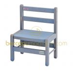 Chaise basse bleu azur - Combelle
