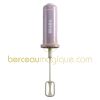 Batteur anti-grumeaux poudr� rose