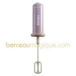 Batteur anti-grumeaux poudr� rose - B�aba