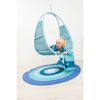 Tapis crochet blue (120 cm)