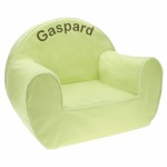 Fauteuil club personnalisable vert - Candide
