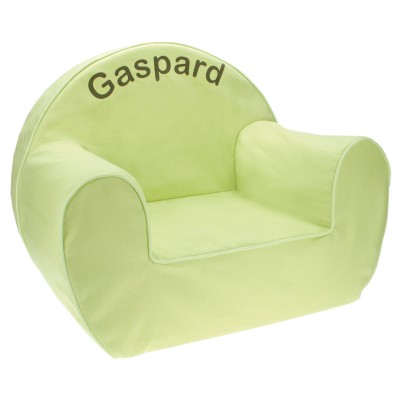 Fauteuil club personnalisable vert par Candide