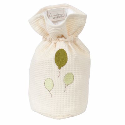 Sac � coton Nounours (19 x 22 cm) par La maison des abeilles