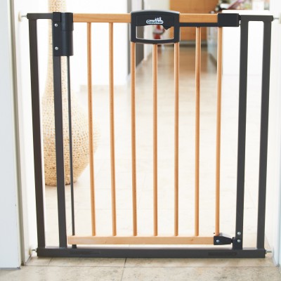 Barrière de sécurité easy lock bois et métal (80,5 à 88,5)