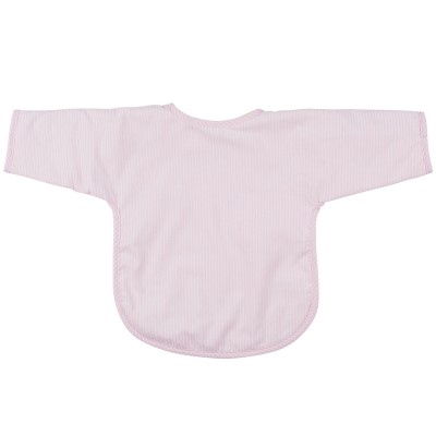 Bavoir à manches pink stripe