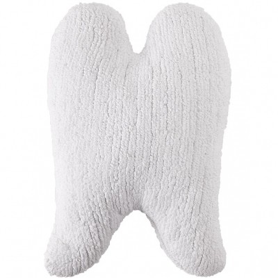 Coussin enfant ailes d'ange blanc (50 cm)