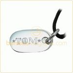 Pendentif Woodstock (Or blanc) - Mikado