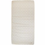 Matelas nomade beige � pois (120 x 60 cm) - Candide