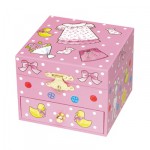 Coffret cube ''Robe rose'' - Trousselier