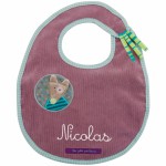 Bavoir personnalisable Les jolis pas beaux - Moulin Roty