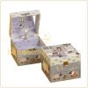 Coffret cube fille et moutons 