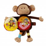 Livre doudou Basile le Singe - Lilliputiens