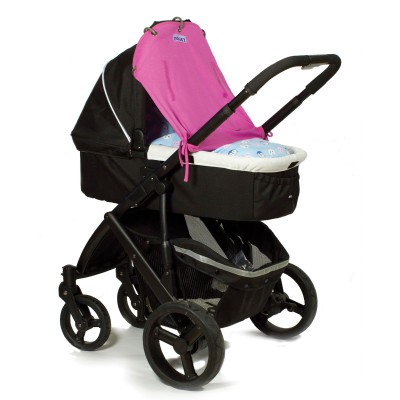 Pare soleil Dooky rose pour poussette  par BB & Co