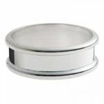 Rond de serviette Jonc (m�tal argent�) - Ercuis
