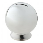 Tirelire Mistral (m�tal argent�) - Ercuis
