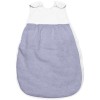 Gigoteuse polaire TOG3 gris clair et blanc (75 cm)