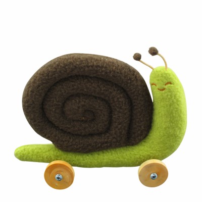 Mini escargot � roulettes (15 cm)   par  Trousselier