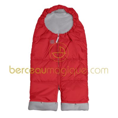 Combizip rouge et gris (taille 1) par Red Castle