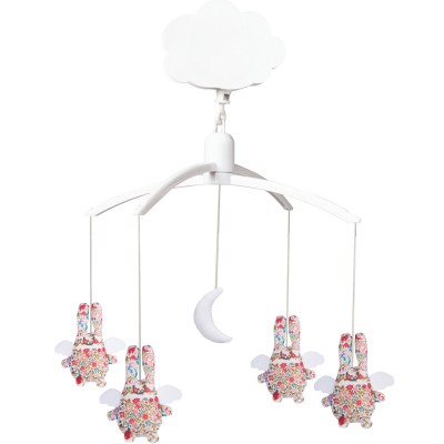 Mobile musical ange lapin Liberty par Trousselier