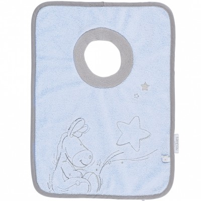 Bavoir maxi poudre d'étoiles bleu