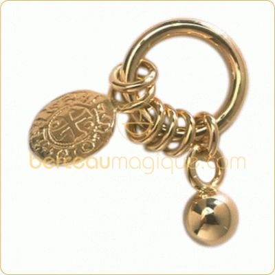 Pendentif Beauvais pi�ce et boule par La Monnaie de Paris