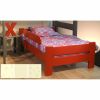 Lit enfant Dominique mod�le Claude finition Laqu� : us� / patin� / antique (12 teintes)