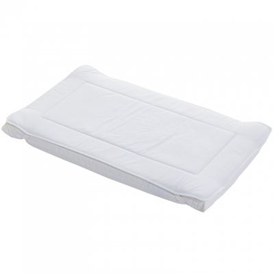 Protège matelas blanc (46 x 82 cm)