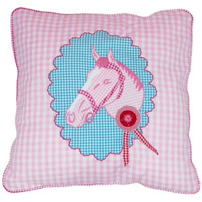 Housse de coussin cheval (50 x 50 cm)