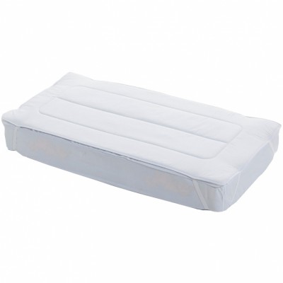 Protège matelas blanc (70 x 130 cm)