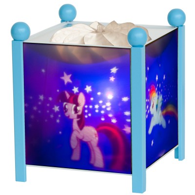 Lanterne magique mon petit poney bleu