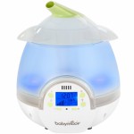 Humidificateur digital vert et blanc - Babymoov