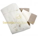 Couverture molletonn�e et sa taie d'oreiller Millie & Boris (110 x 130 cm)  - Mamas and Papas