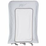 Housse de matelas � langer ciel Pluie d'�toile (60cm x 75cm) - Tartine et Chocolat