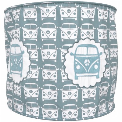Suspension lampion little van bleu (diamètre 35 cm)