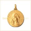 Grande M�daille Vierge Byzantine (or jaune)