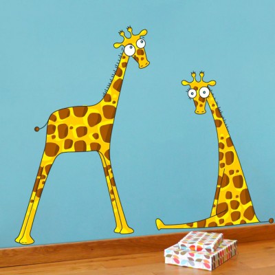 Sticker messieurs les girafons
