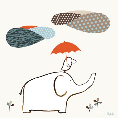 Tableau gaspard et emile by elodie pasagrimaud (30 x 30 cm)